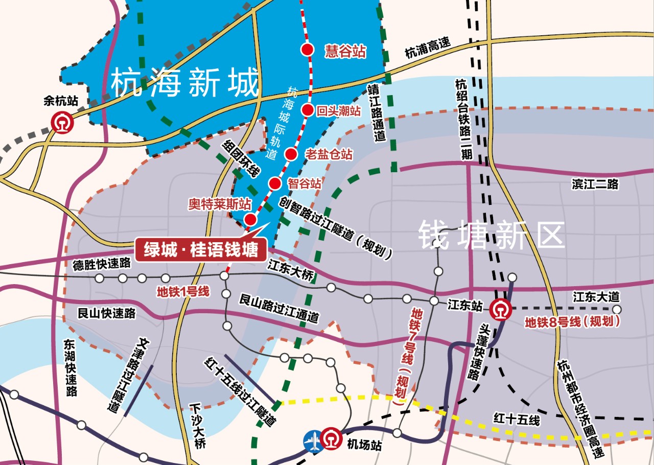 过江隧道规划图