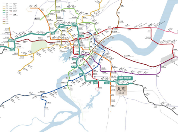 之王"地铁5号线,已于4月底全线贯通,这条穿越7大城区,串联杭州主城区