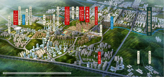 锦南新城效果图在2020崭新的一年,坐上地铁16号线,畅捷往返穿梭于杭州